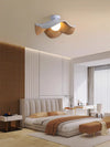 Creative retro lotus leaf bedroom corridor ceiling lamp