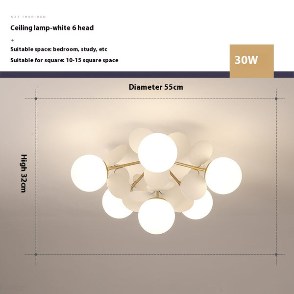 Lustre créatif Macaron pour chambre d'enfant