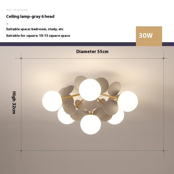 Lustre créatif Macaron pour chambre d'enfant