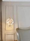 Nordic light luxury crystal bedroom bedside small chandelier