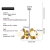 Creative magic beans chandelier