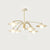 Lustre soucoupe volante de style crème