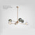 Nordic creative magic beans glass chandelier