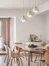 Cream Style Ceramic Bedroom Dining Room Pendant light