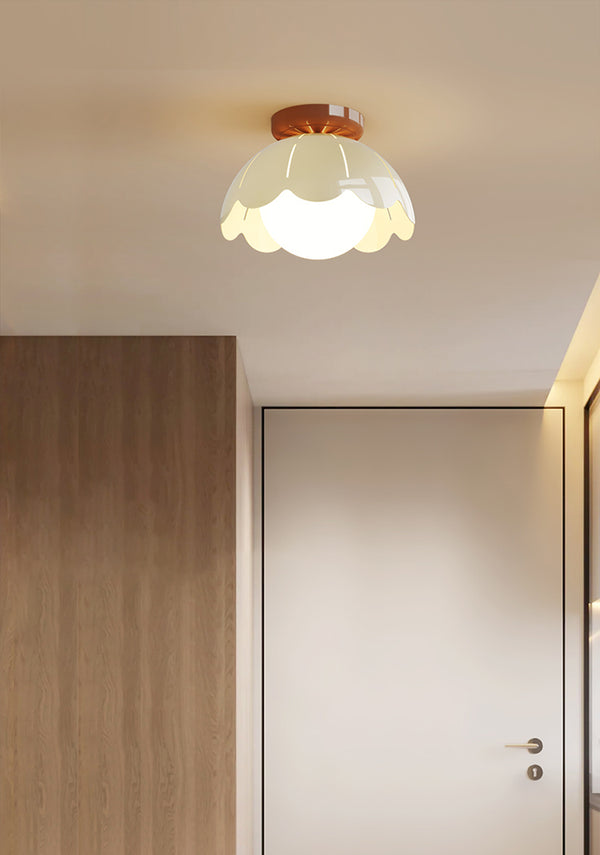 Medieval Cream Style Corridor Aisle Ceiling Lamp