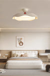 Plafonnier LED rond de style crème