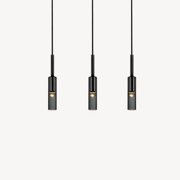 Copper crystal chandelier