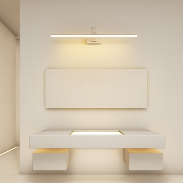 Bathroom mirror wall light