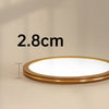 LED-Deckenleuchte aus Walnussholz