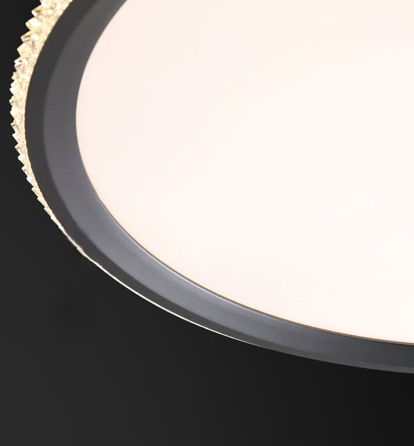 French crystal ceiling lamp