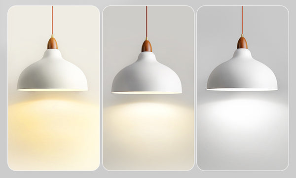 Lustre de salle à manger de style wabi-sabi