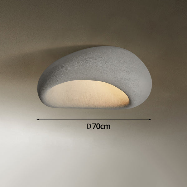 Deckenlampe für Schlafzimmer im japanischen Wabi-Sabi-Stil