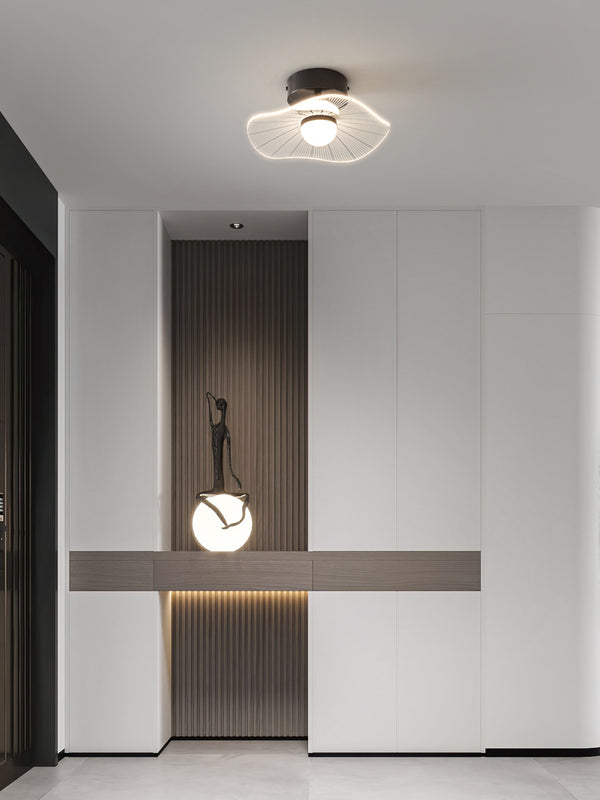 Creative lotus leaf ceiling lamp