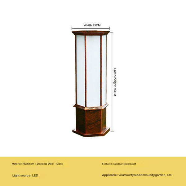 Modern outdoor villa garden landscape decoration waterproof garden lights