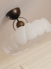 Vintage cream style children's room bedroom ceiling lamp