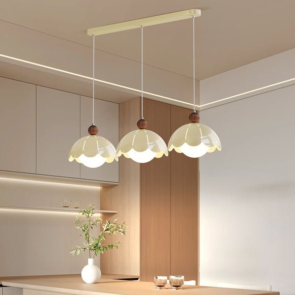 French cream style bedroom bedside chandelier