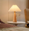 Medieval style pleated table lamp