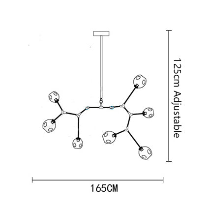 Designer Persönlichkeit Molekül Zauberbohnen Kronleuchter