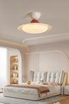 Plafonnier LED rond de style crème