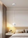 Nordic LED rotatable bedroom bedside Pendant light
