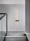 Minimalist all-copper long strip wall lamp