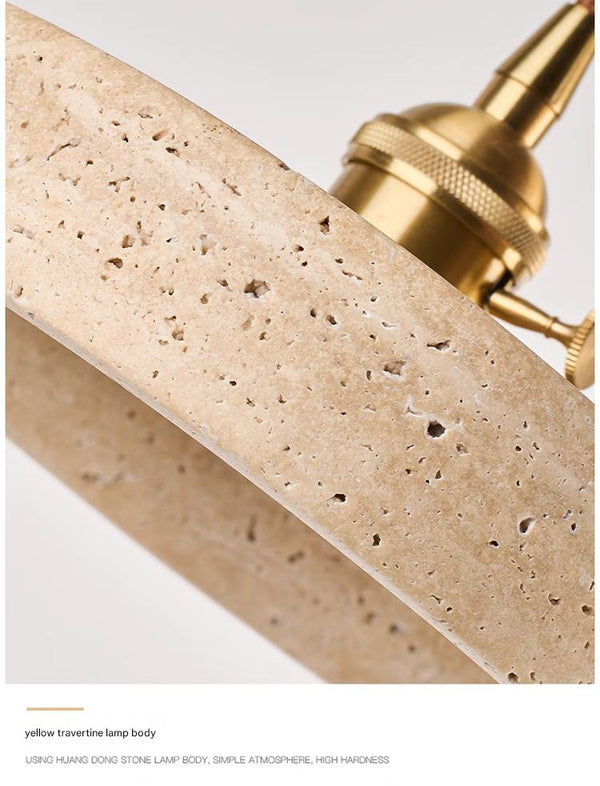 Lustre de restaurant de chevet de chambre à coucher de style wabi-sabi