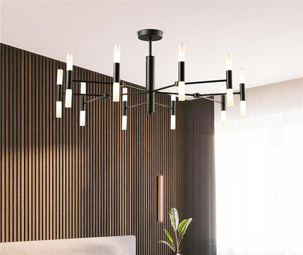 Nordischer LED-Kerzenleuchter