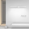 Simple LED retractable mirror front wall lamp