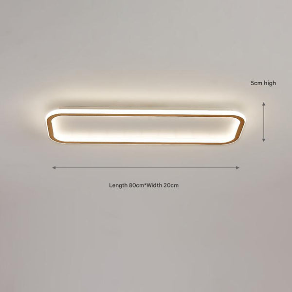 Nordic simple LED ceiling lamp