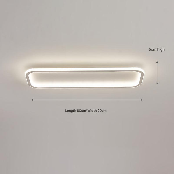 Nordic simple LED ceiling lamp