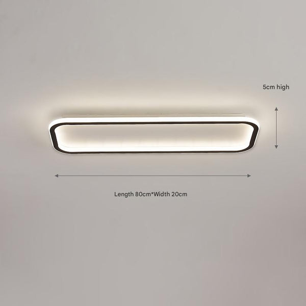 Nordic simple LED ceiling lamp
