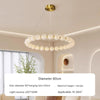 All copper LED living room bedroom chandelier