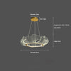 Creative Ginkgo Leaf Restaurant LED Chandelier