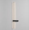 Minimalist all-copper long strip wall lamp
