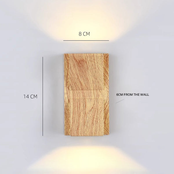 Nordic Outdoor Waterproof LED Wall Light