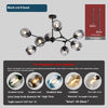 Creative and personalized magic bean molecular chandelier