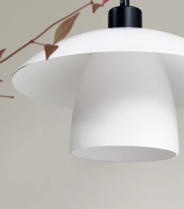 Creative glass flying saucer restaurant bar chandelier