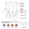 Lustre design en lave
