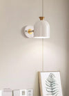Nordic creative macaron living room bedroom LED wall lamp