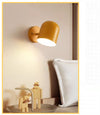 Nordic creative macaron living room bedroom LED wall lamp