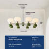 Pumpkin Shaped Magic Bean Chandelier