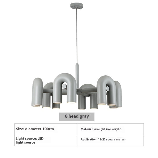 Creative U-shaped chandelier
