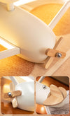 Creative airplane children's room ceiling lamp