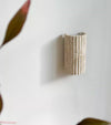 Japanese style yellow travertine stripe bedroom corridor wall lamp