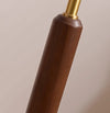 American retro solid wood floor lamp