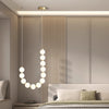 Cream style all-copper magic bean chandelier