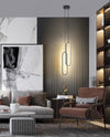 Minimalist LED bedroom bedside living room background wall Pendant light