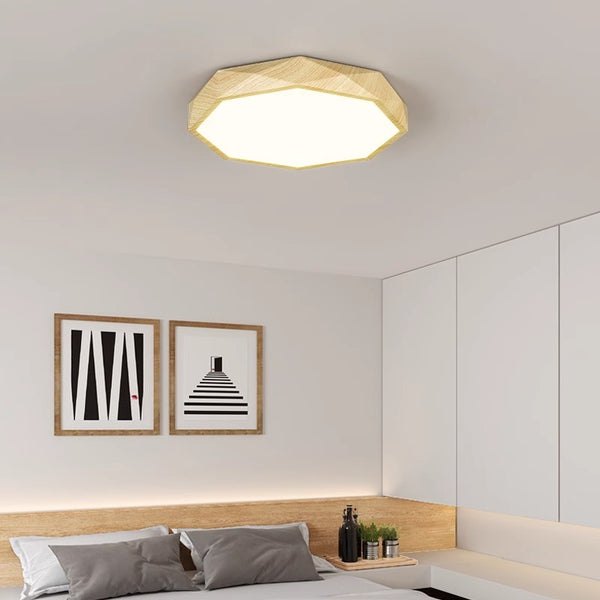 Simple geometric ceiling lamp