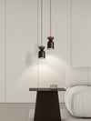 All copper bedroom bedside chandelier