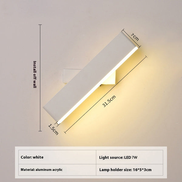Drehbare Schlafzimmerflur-Wandlampe